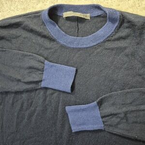 Icebreaker Shearer Sweater Top Large Lightweight Merino Wool Outdoor Ski Hole